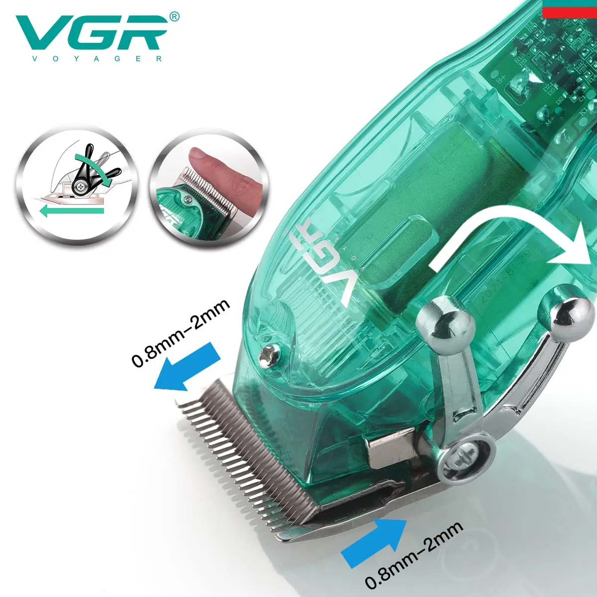 VGR V-660 Professional Rechargeable cordless Hair Clipper