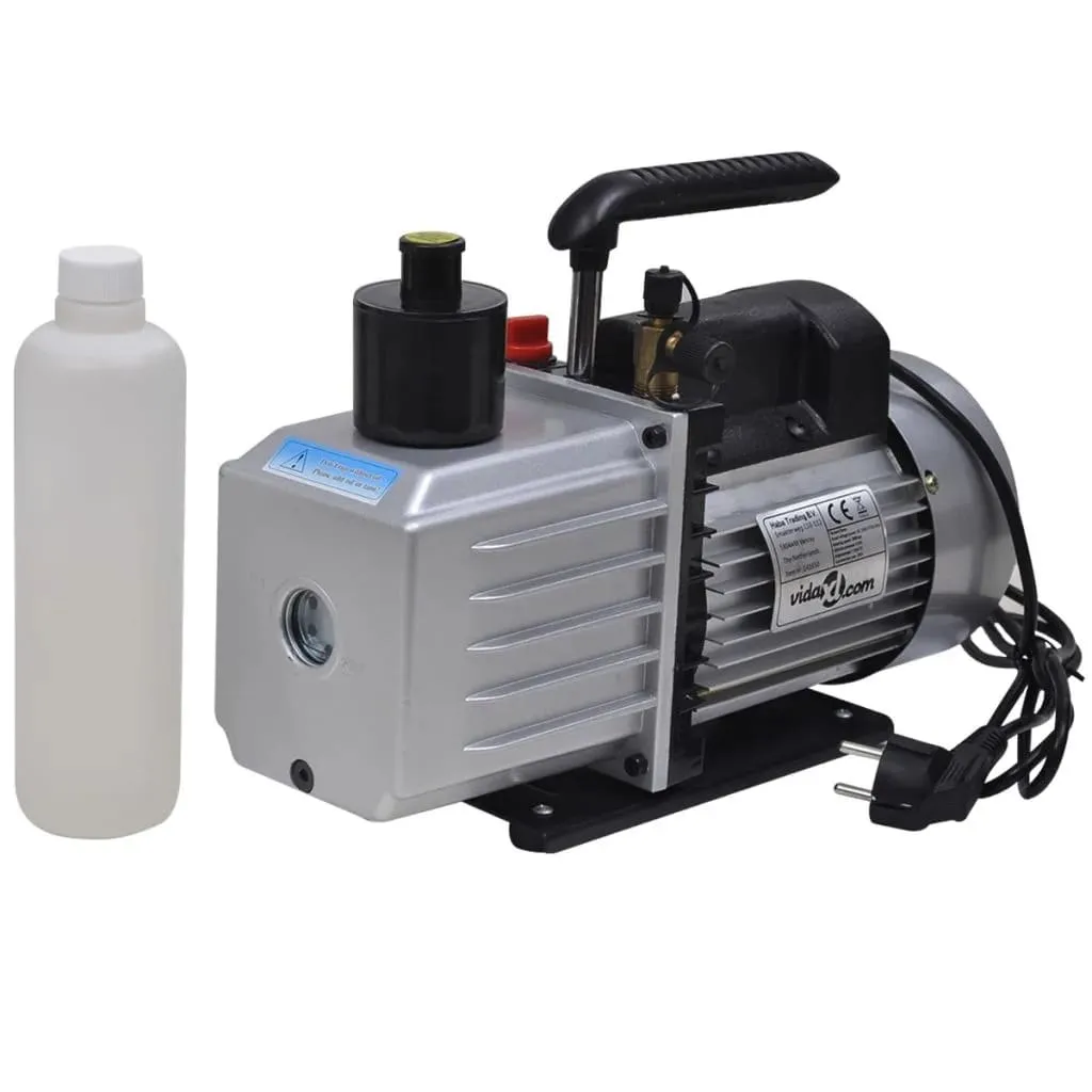 vidaXL Vacuum Pump 100 L/min with 2-way Manifold Gauge Set in Tool Kit