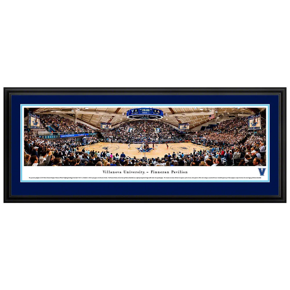 Villanova Wildcats Finneran Pavilion Deluxe Framed Panorama