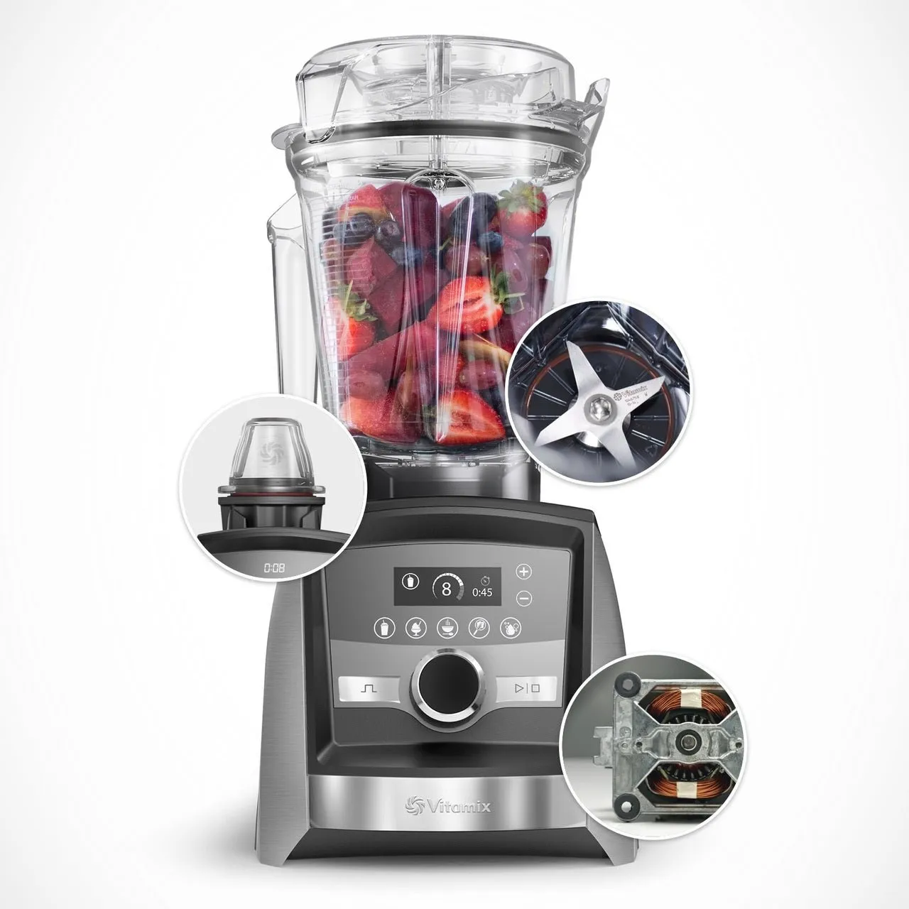 Vitamix Ascent Series A3500i with FREE Hemp Nut Milk Bag