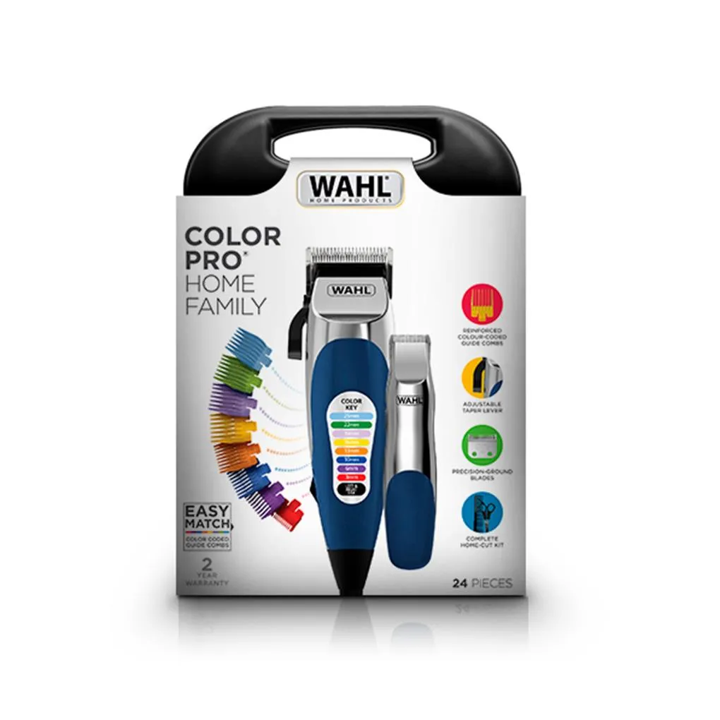 Wahl Colour Pro Home Family Haircutting Kit