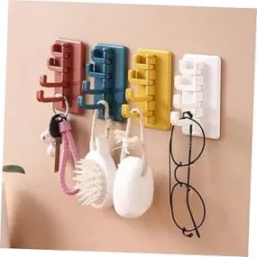 Wall 360 Rotary Self Adhesive 4 Hooks