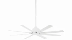 Xtreme H20 52" Ceiling Fan in Flat White