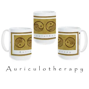 Yin Yang Coffee Mug "Earth" (Auriculotherapy)